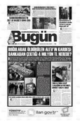 KAHRAMANMARAŞ'TA BUGÜN