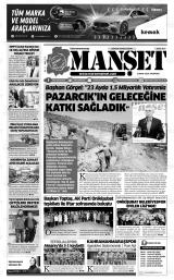 KAHRAMANMARAŞ MANŞET