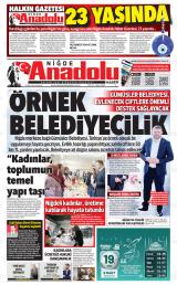 NİĞDE ANADOLU HABER