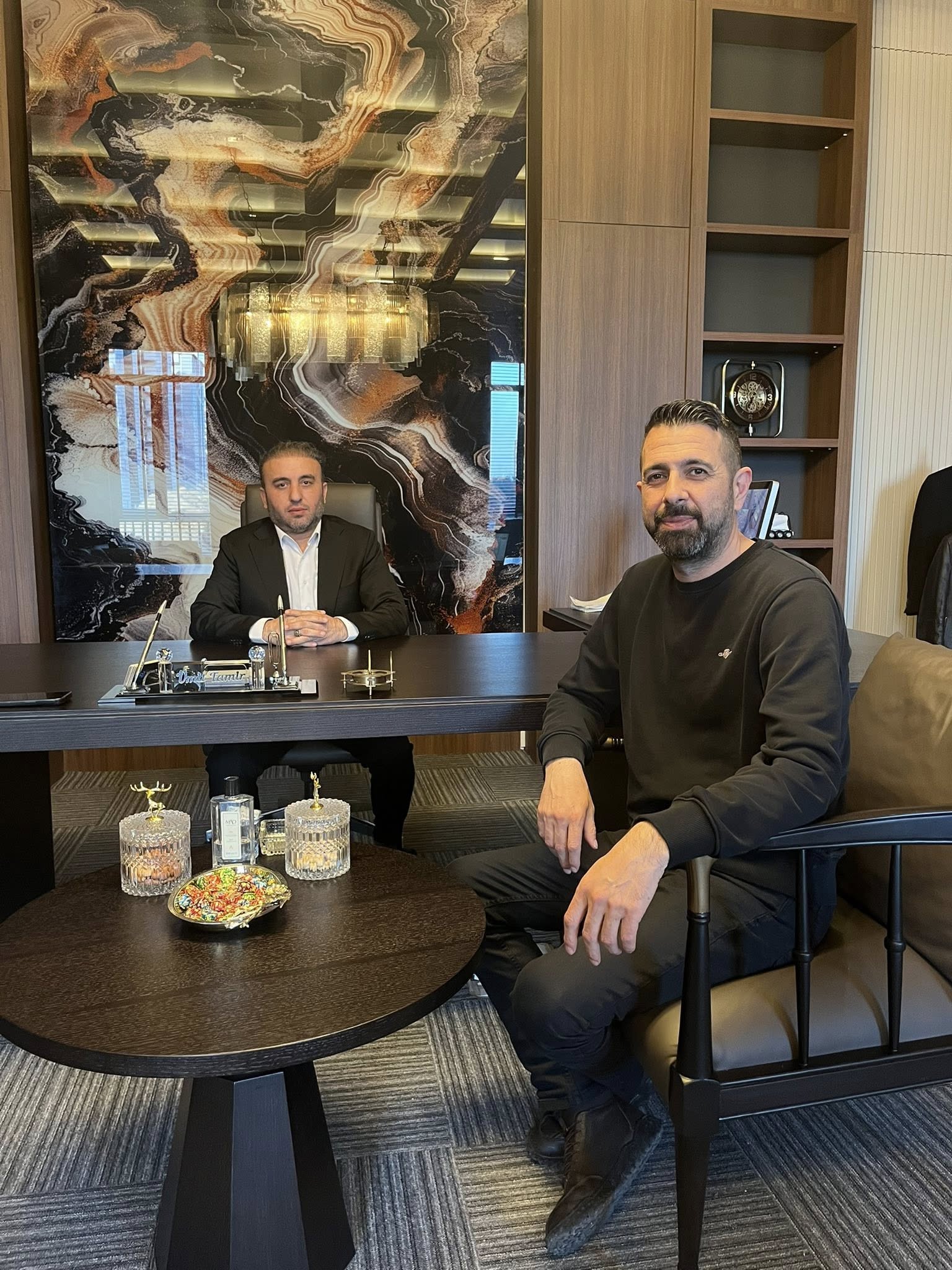 POGADER Başkanı Tevfik Emre Efe’den Ümit İnşaat’a Ziyaret