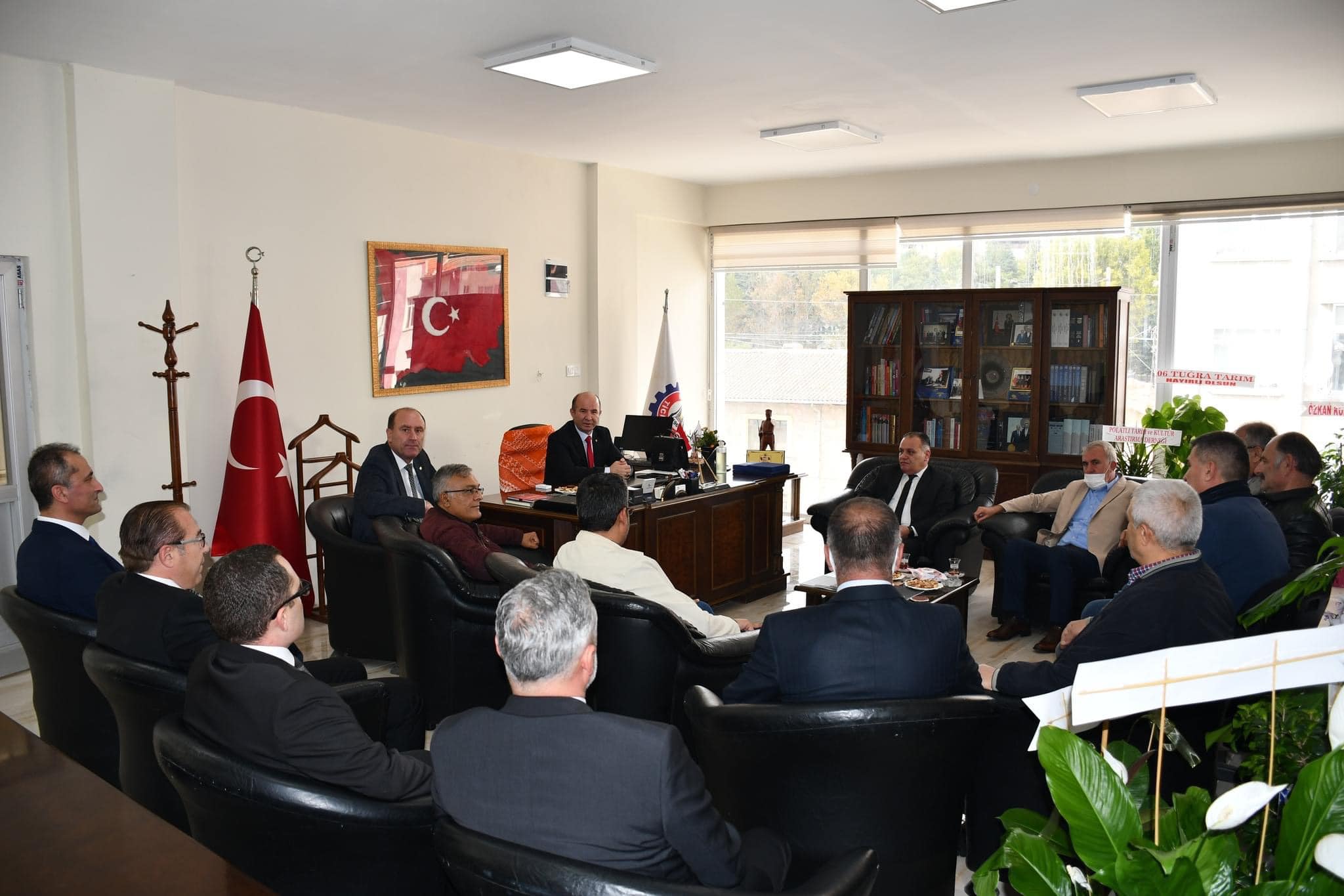 MHP DEN TİCARET ODASINA ZİYARET