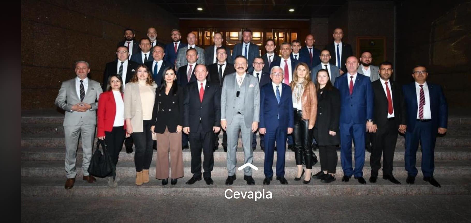 TİCARET ODASI HEYETİNDEN TOBB ZİYARETİ