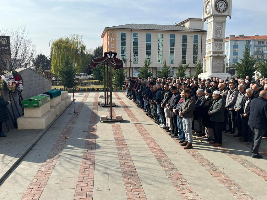 MESLEKTAŞIMIZ SON YOLCULUĞUNA UĞURLANDI