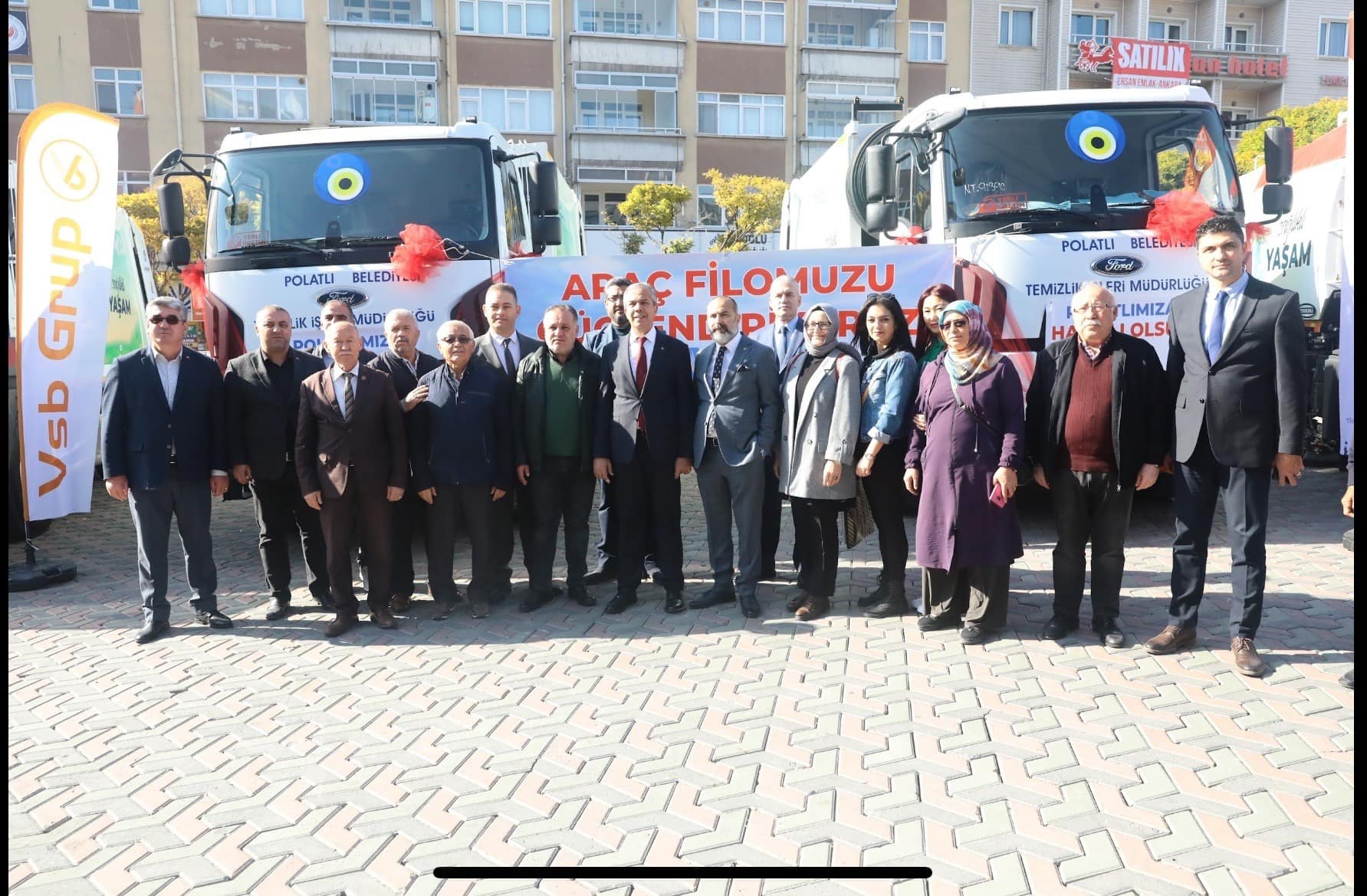 POLATLI BELEDİYESİ ALDIĞI YENİ 11 TEMİZLİK ARACIYLA GÜCÜNE GÜÇ KATTI