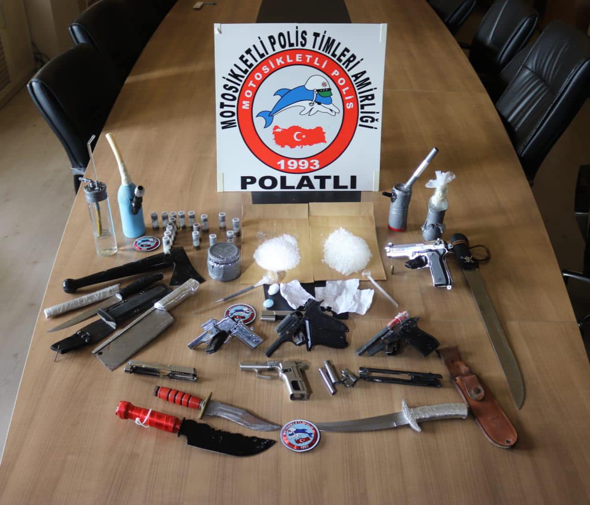 POLATLI DA UYUŞTURUCUYA GEÇİT YOK