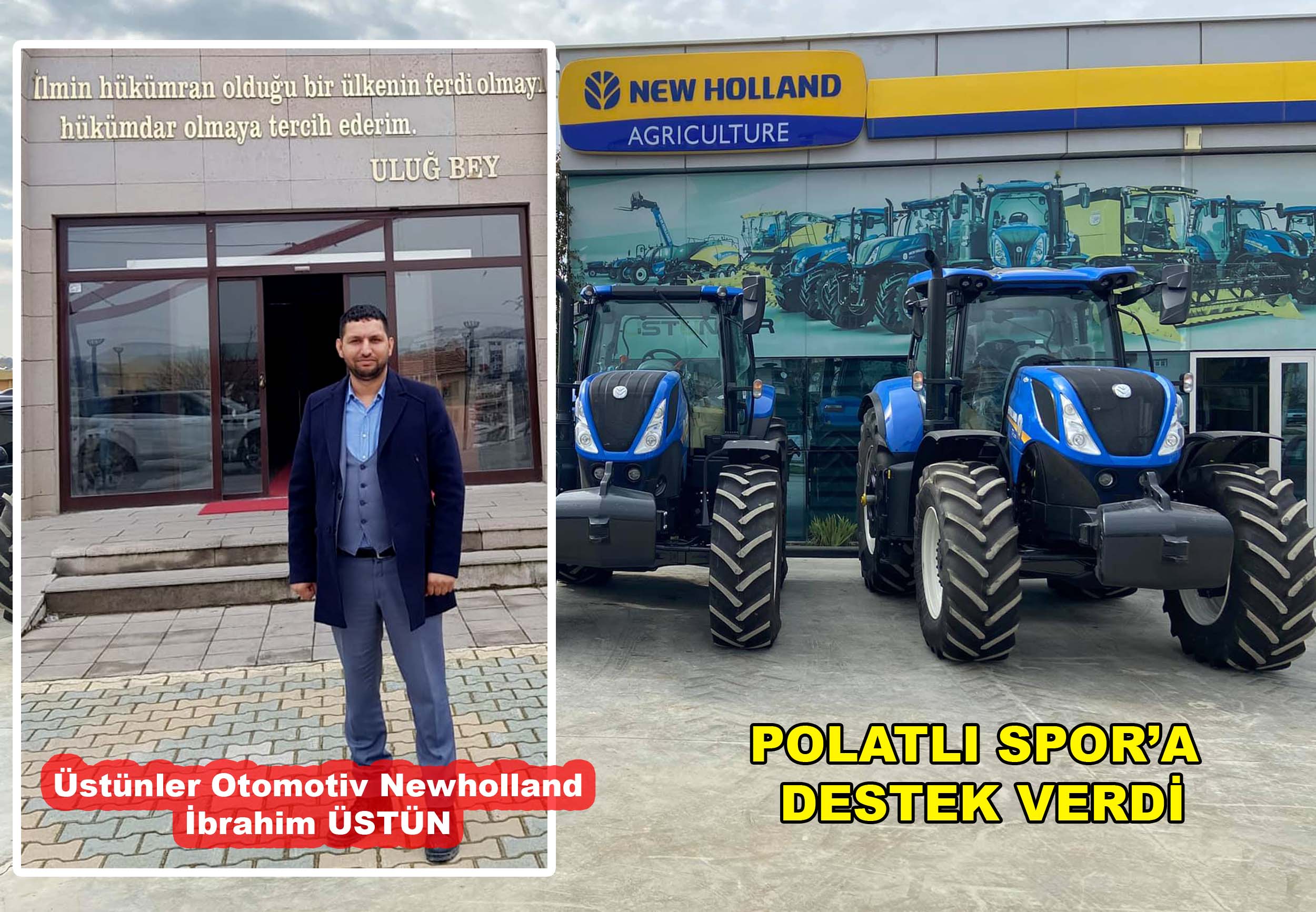 Üstünler Otomotiv İbrahim Üstün den Şimşeklere Destek