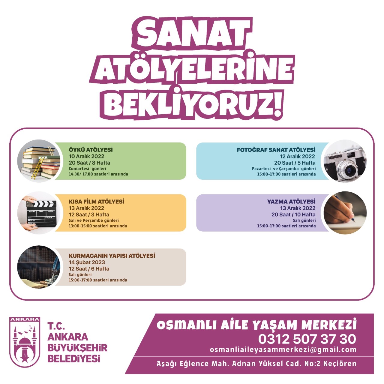 ABB BAŞKENTLİLERİ SANAT İLE BULUŞTURUYOR