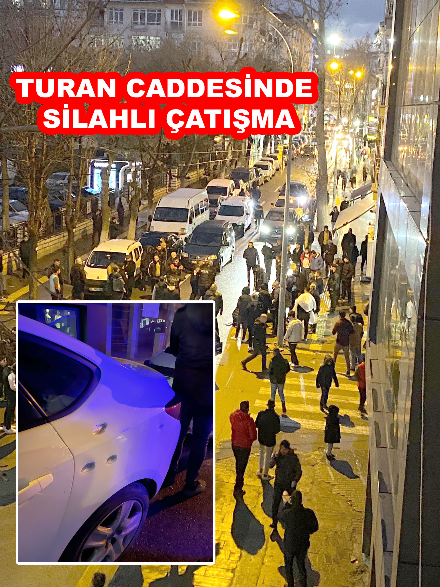 POLATLI’DA SİLAHLI ÇATIŞMA