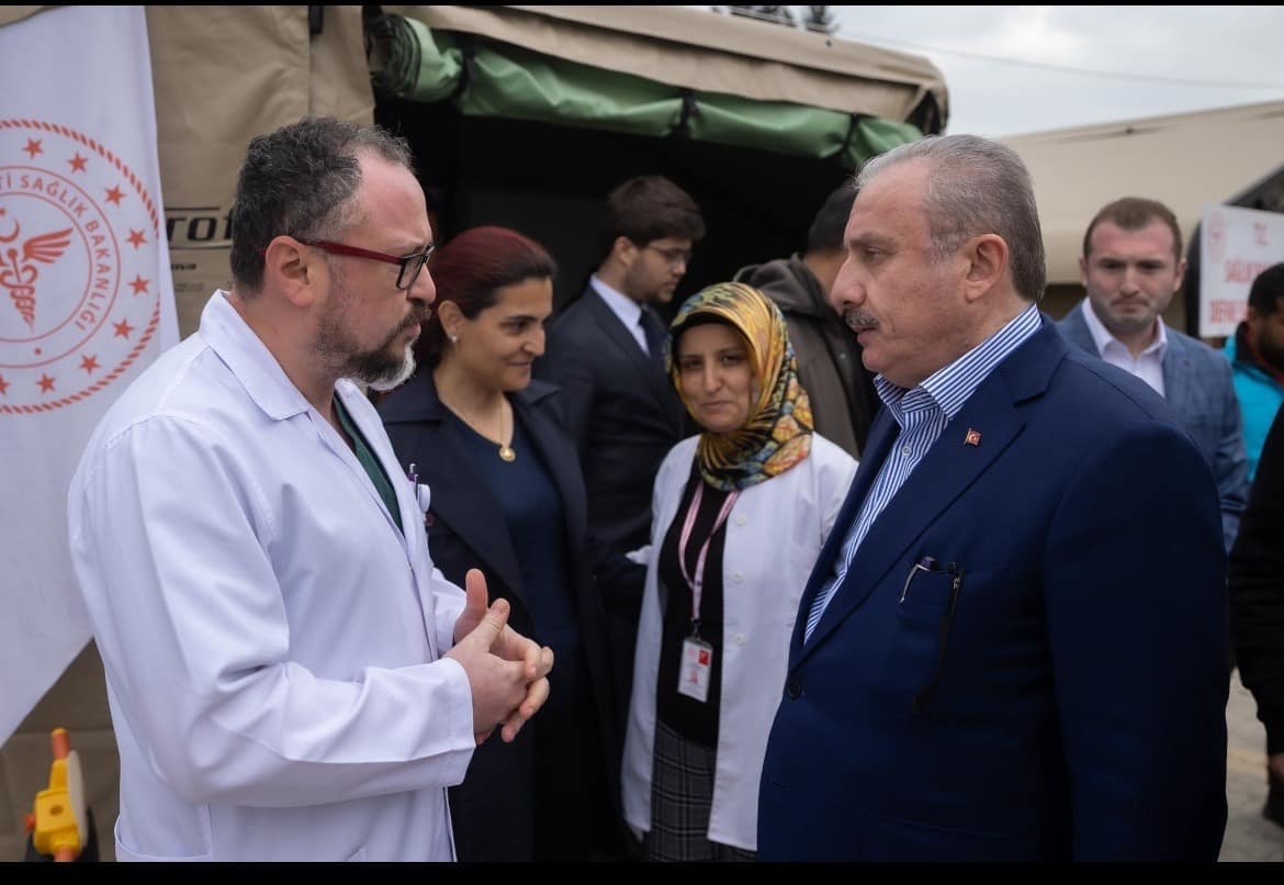 ŞENTOP SAHRA HASTANESİNDE KUNAT’I ZİYARET ETTİ