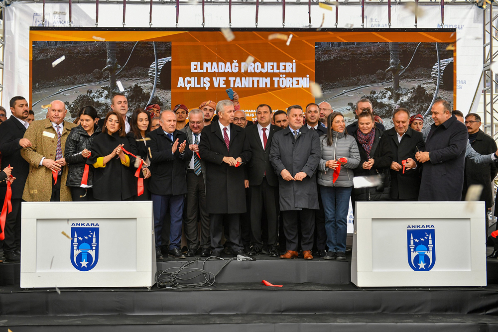 ELMADAĞ’A 500 MİLYON LİRALIK DEV YATIRIM