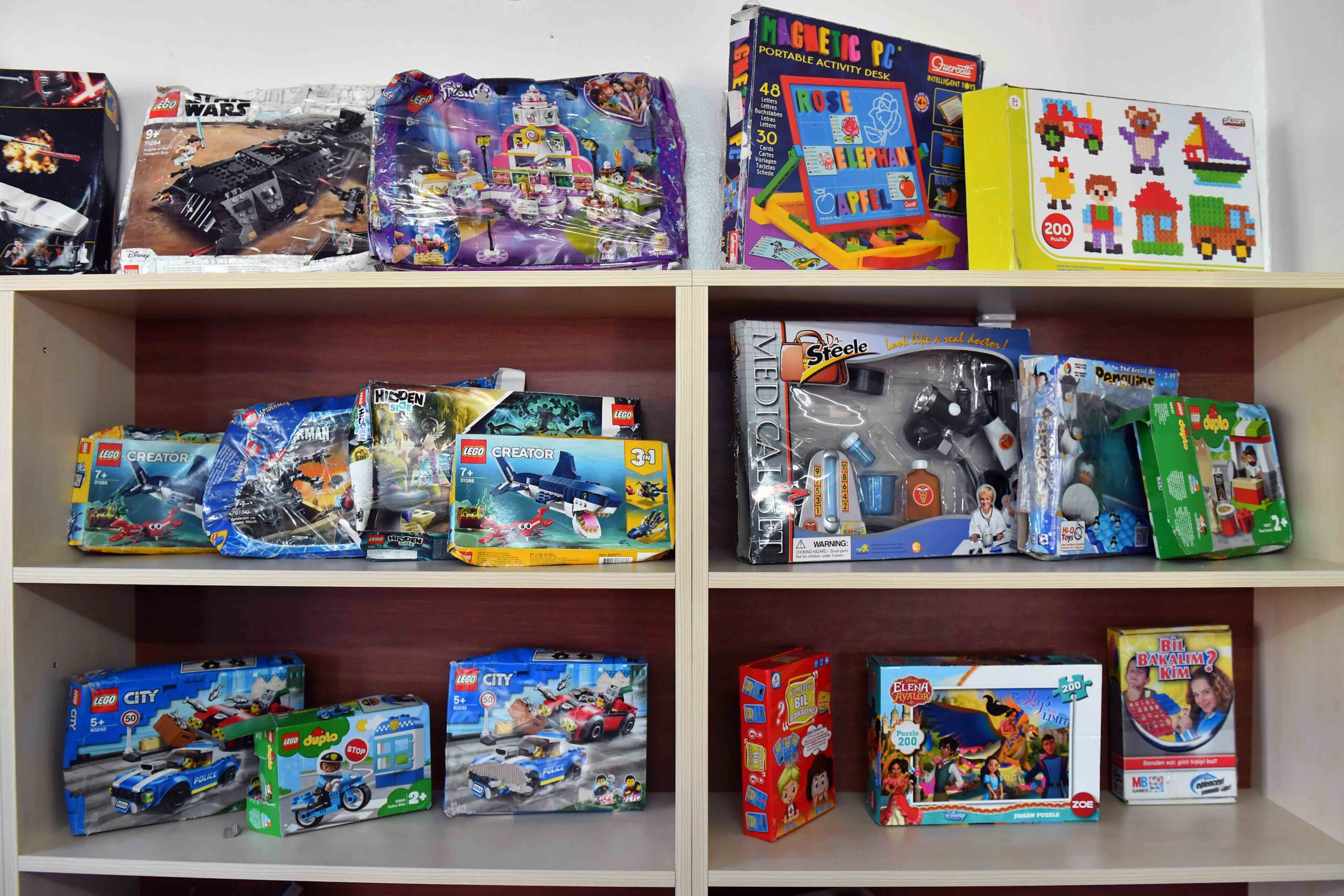 ÇOCUKLARA ÖZEL PROJE: OYUNCAK KÜTÜPHANELERİ KURULDU