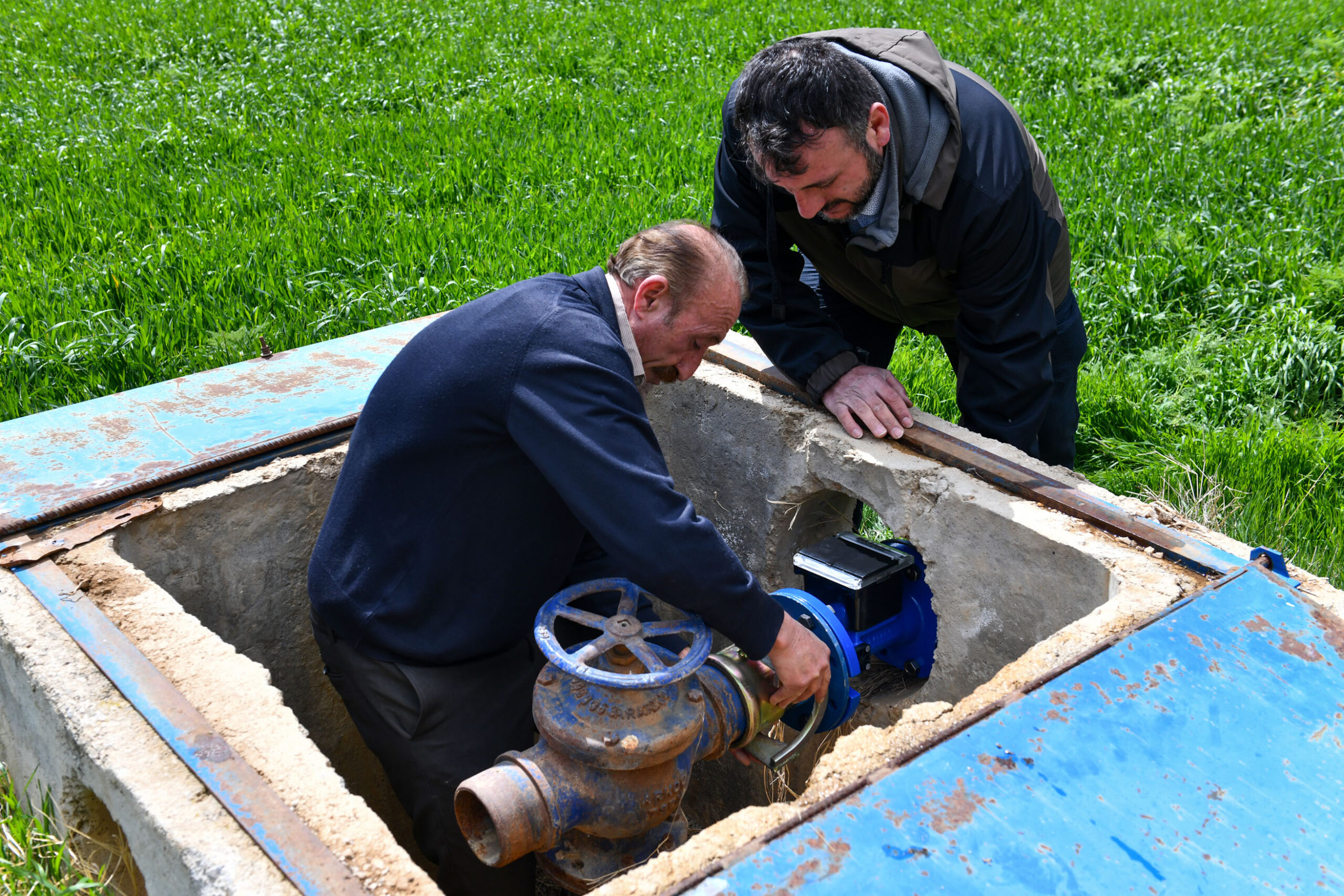 ANKARA BÜYÜKŞEHİRDEN ÇİFTÇİLERE SULAMA SAYACI DESTEĞİ