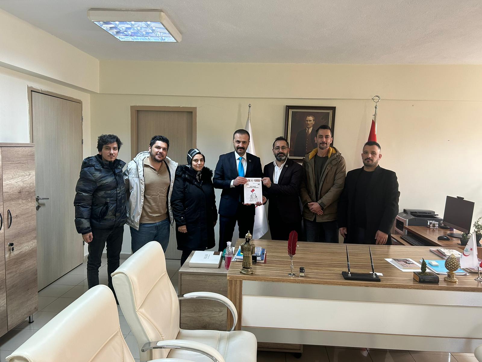 TÜRK OCAKLARINDAN KUL’A ANLAMLI ZİYARET