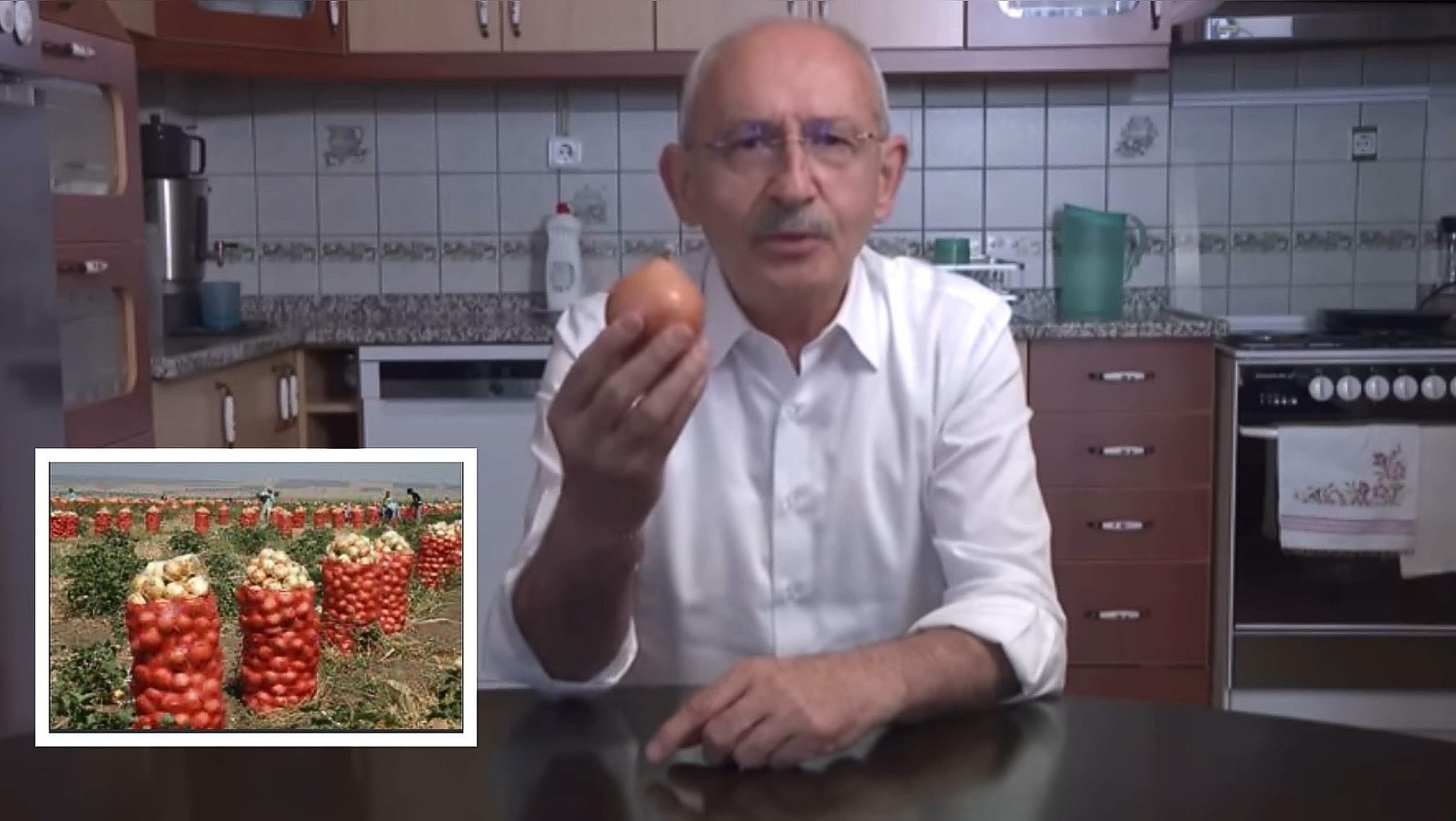 KILIÇDAROĞLU NUN SOĞAN PAYLAŞIMI SONRASI GÖZLER POLATLI YA ÇEVRİLDİ