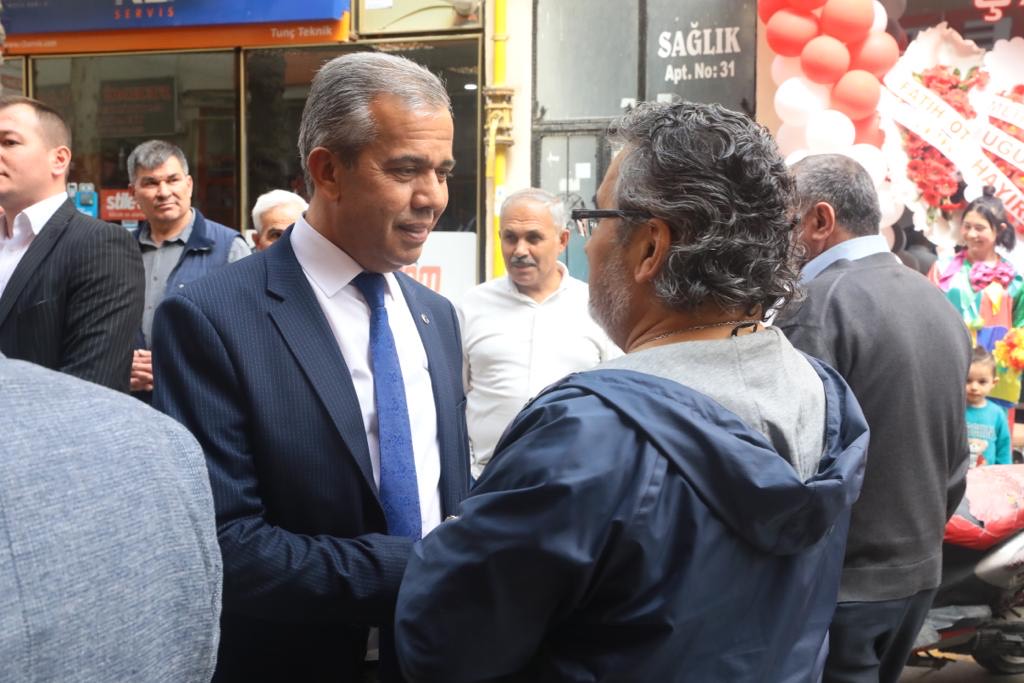 BAŞKAN YILDIZKAYA CUMHURBAŞKANLIĞI SEÇİMLERİ DOLAYISIYLA ZİYARETLERİNİ SÜRDÜRÜYOR