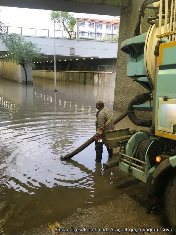 TÜRKİYE’NİN EN YÜKSEK YAĞIŞINA KARŞI ANKARA BÜYÜKŞEHİR TEYAKKUZDAYDI