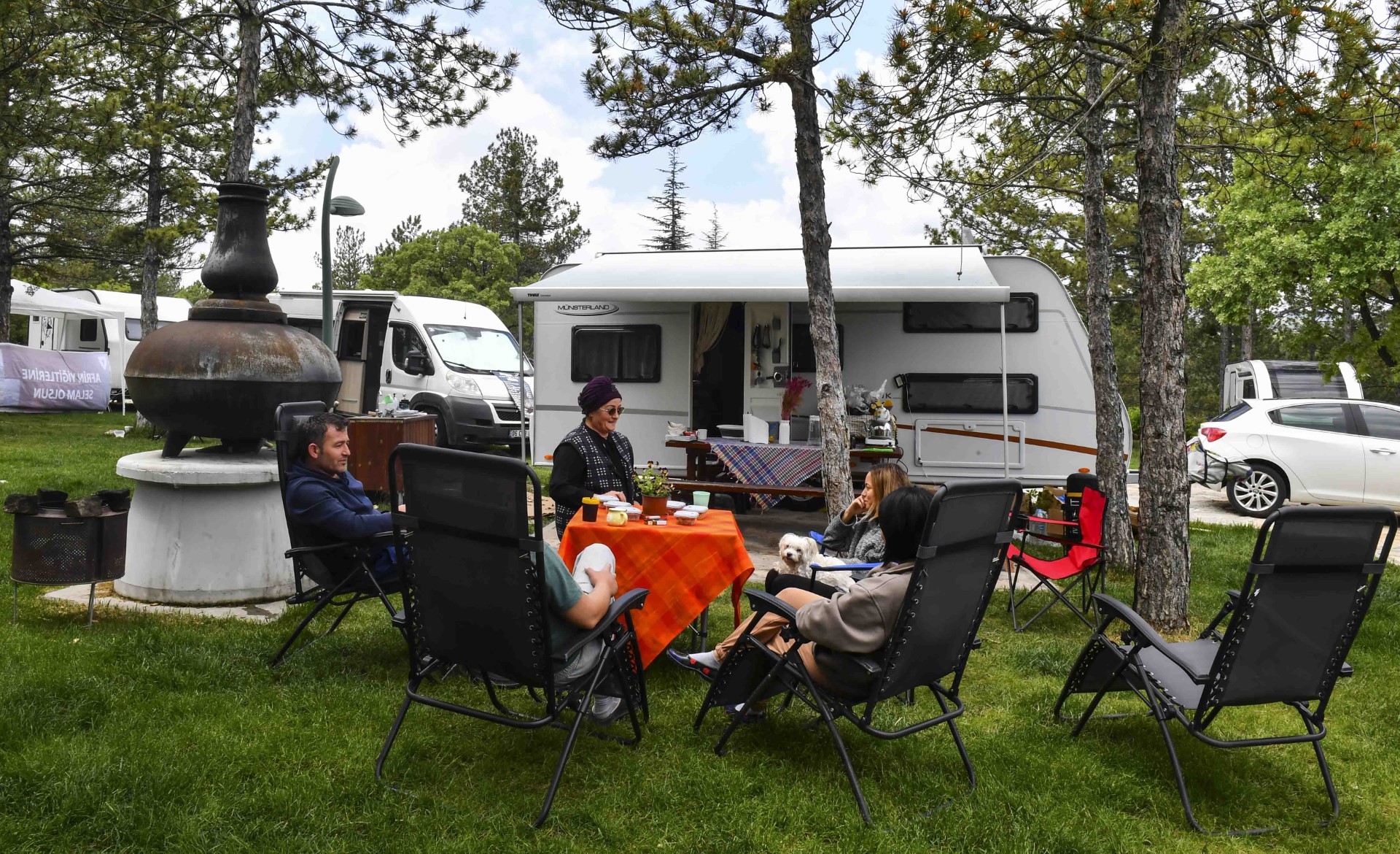 ANKARA BÜYÜKŞEHİR BELEDİYESİNİN KARAVAN PARKLARI İLGİ GÖRMEYE DEVAM EDİYOR