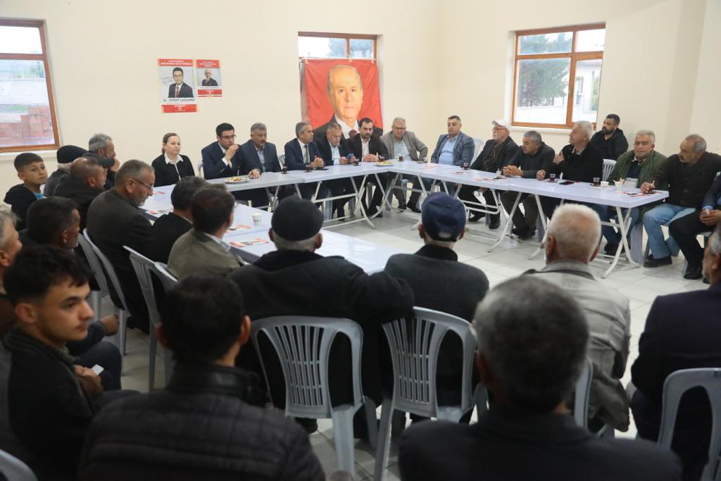 BAŞKAN YILDIZKAYA ESNAFLARA VE KÖYLERE YÖNELİK ZİYARETLERİNİ HIZ KESMEDEN SÜRDÜRÜYOR