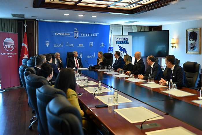 ANKARA BÜYÜKŞEHİR BELEDİYESİ VE TEV’DEN OKUTAN ANKARA PROJESİ