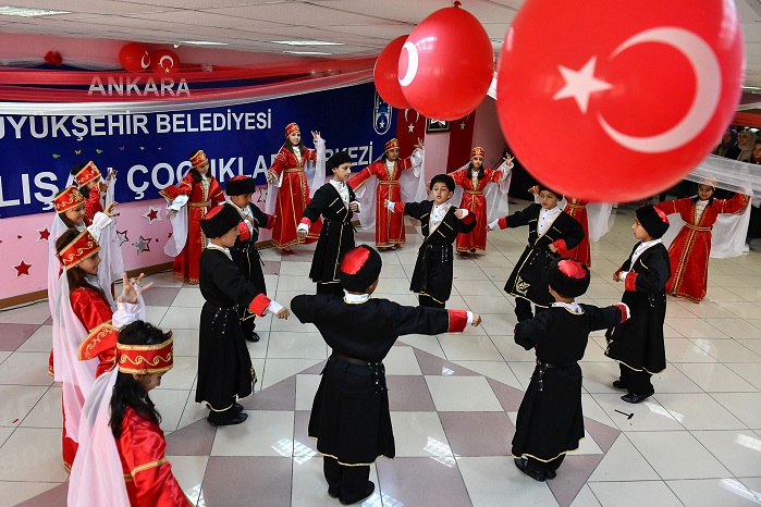 ANKARA BÜYÜKŞEHİR BELEDİYESİ SOKAKTA ÇALIŞAN ÇOCUKLAR MERKEZİ’NDE BAHAR ŞENLİĞİ