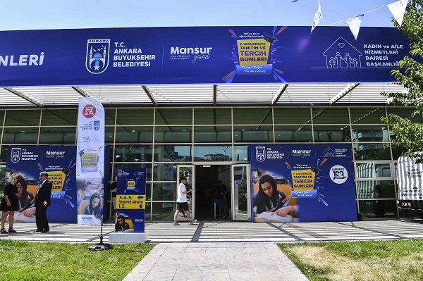 ANKARA BÜYÜKŞEHİRDEN ÜNİVERSİTE TERCİH VE TANITIM GÜNLERİ