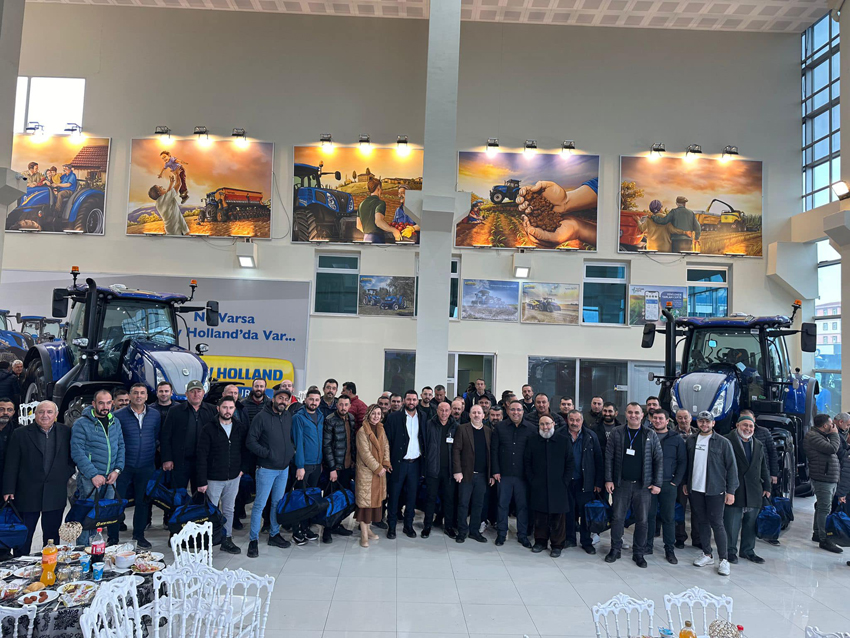 DEVLERİN LASMANI POLATLI ÜSTÜNLER TARIM NEW HOLLAND DA YAPILDI