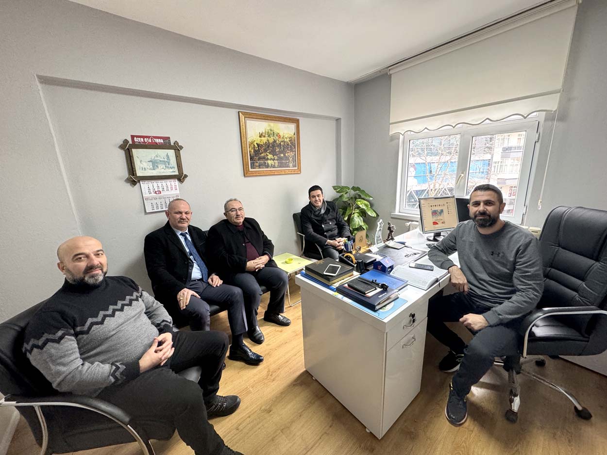 CUMHUR İTTİFAKI ADAYI ÇAĞLANCI VE İLÇE BAŞKANLARINDAN GAZETEMİZE ZİYARET