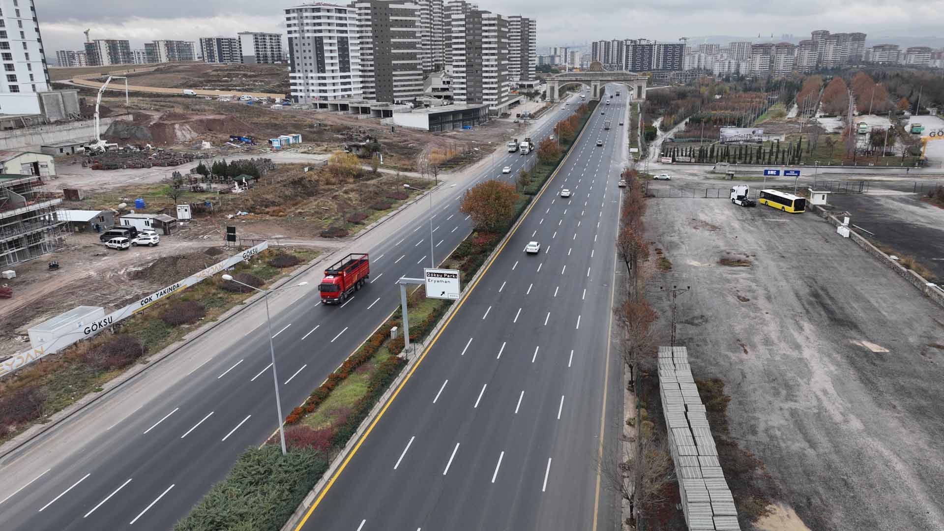 ERYAMAN-İSTANBUL YOLU BAĞLANTI KAVŞAĞI İÇİN KOLLARI SIVADI: YAPIM İHALESİ 14 ŞUBAT 2024’TE