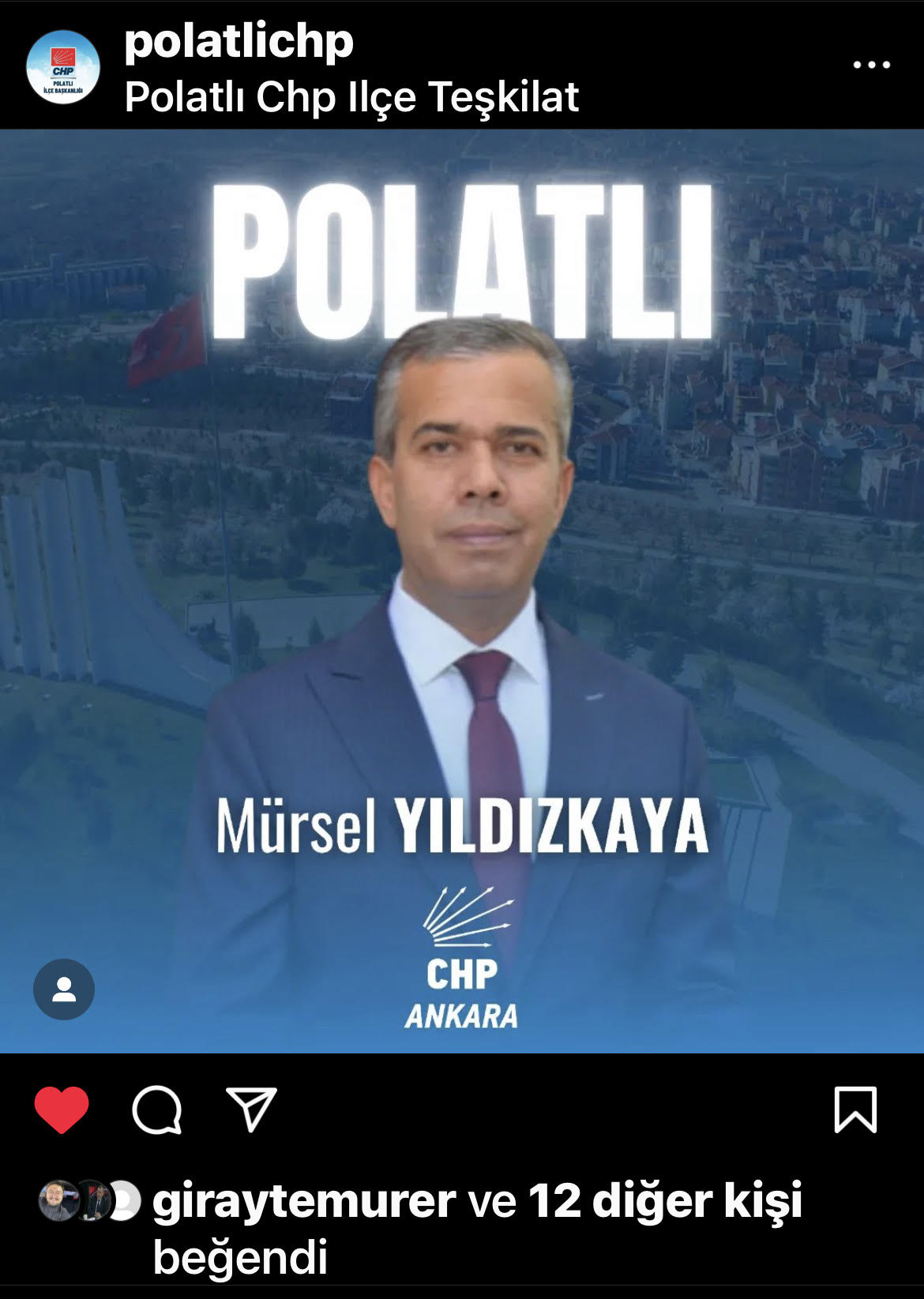 CHP İlçe den ilk açıklama sosyal medya resmî hesabından geldi. İŞTE O AÇIKLAMA !