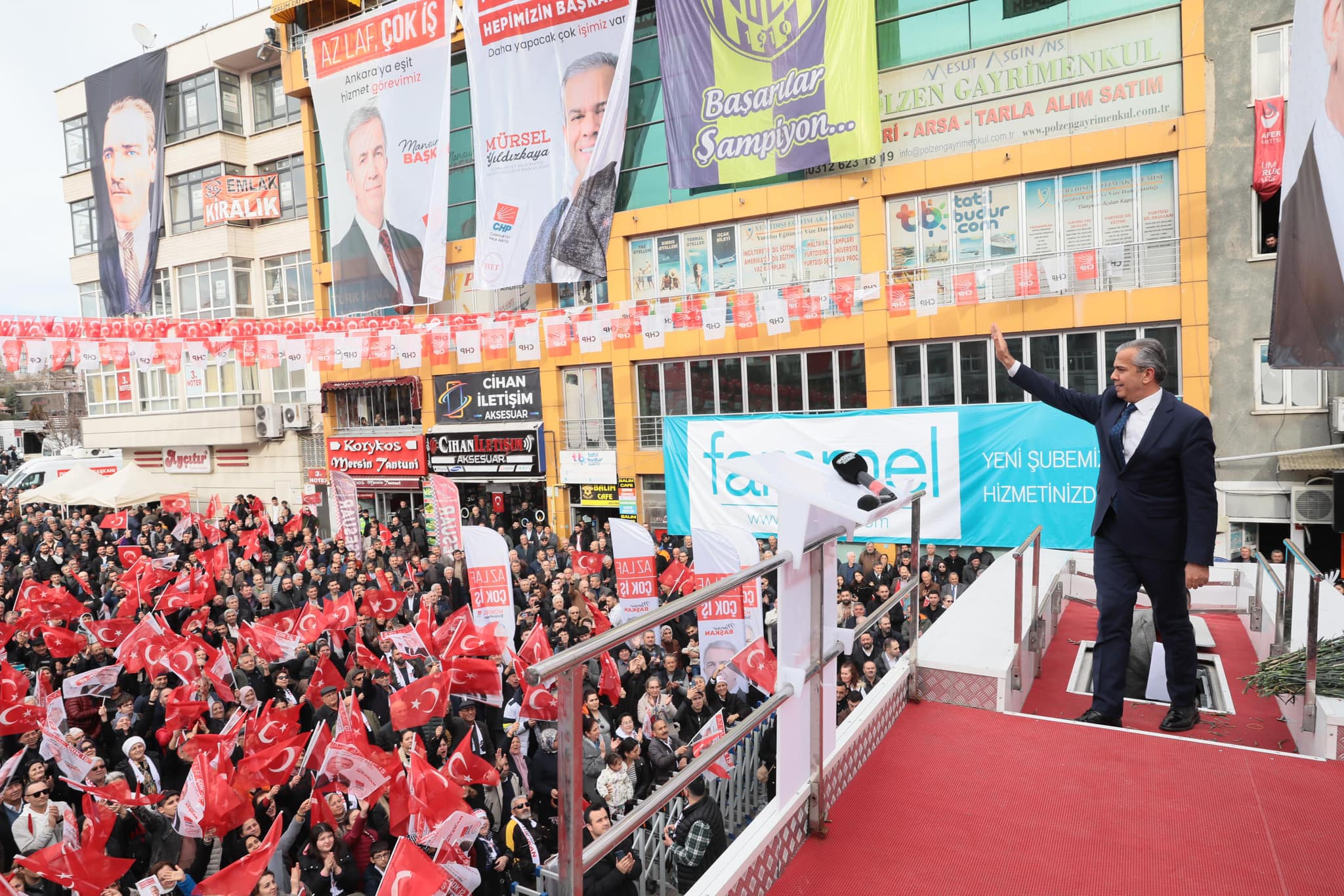 MANSUR YAVAŞ “BENİM TEMSİLCİM MÜRSEL YILDIZKAYA’DIR”