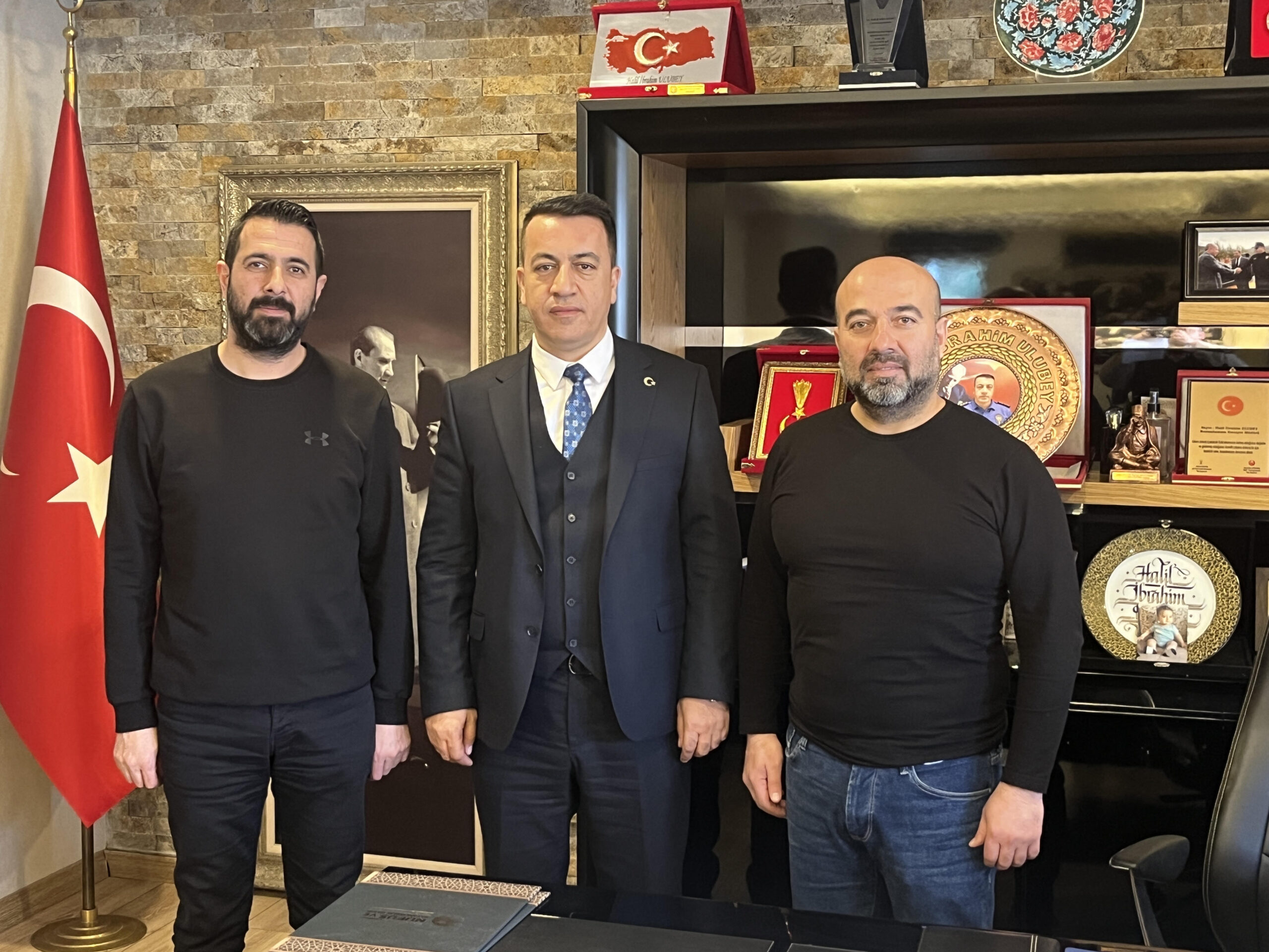 GAZETEMİZDEN EMNİYET MÜDÜRÜ ULUBEY’E ZİYARET